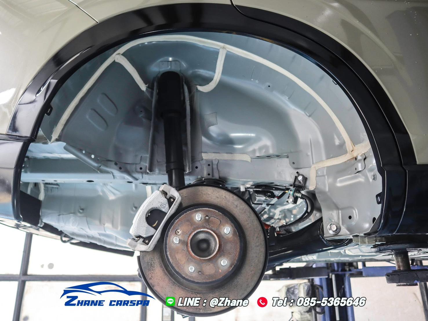 ก่อนพ่นกันสนิมช่วงล่าง